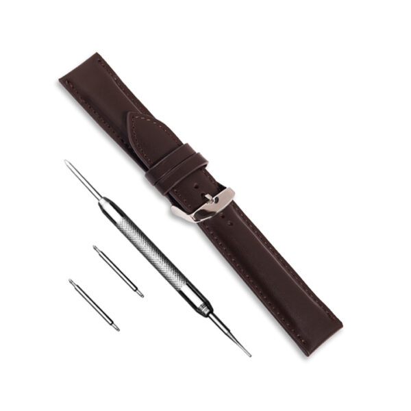 Dây Đồng Hồ Da Bò Italy ORIENT Màu Nâu CST25 - Chất Liệu Da Bò Nhập Italy Cao Cấp Tương Thích Tất Cả Các Phiên Bản Đồng Hồ ORIENT