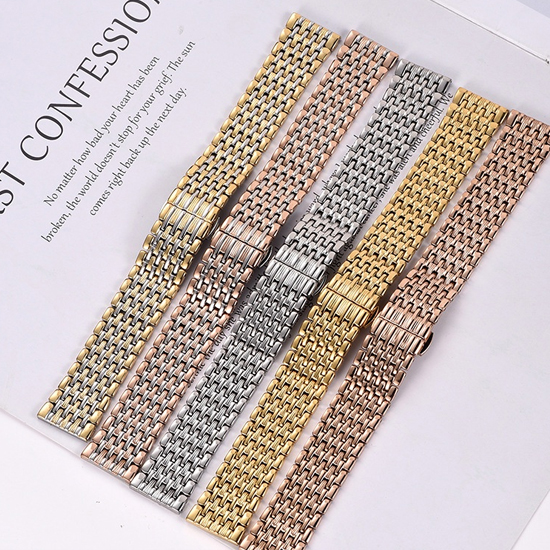 Dây đeo đồng hồ thép ORIENT không gỉ đúc đặc sợi Mảnh